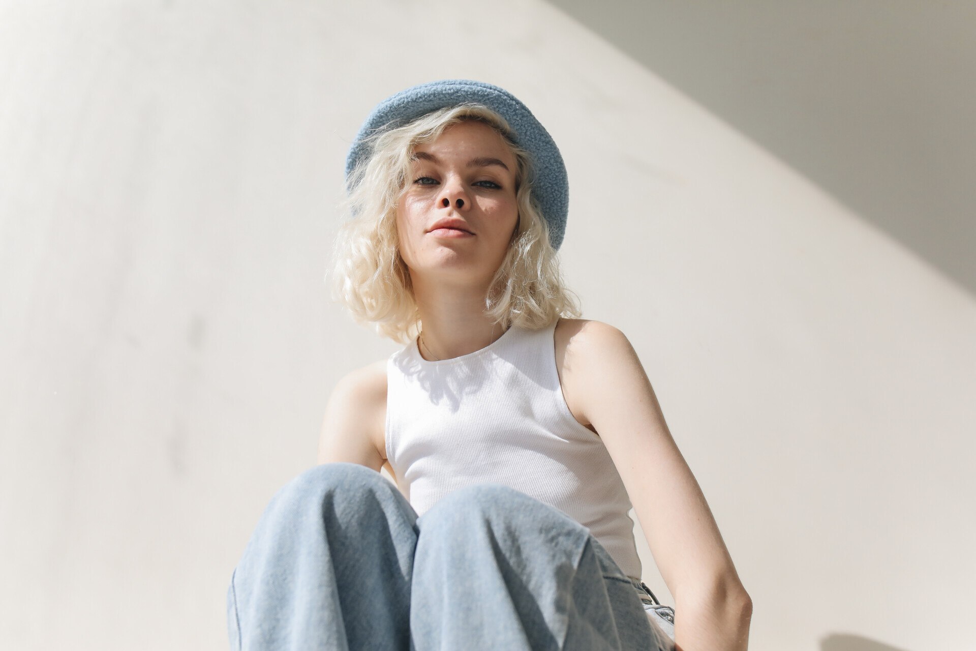 belle blonde celebre